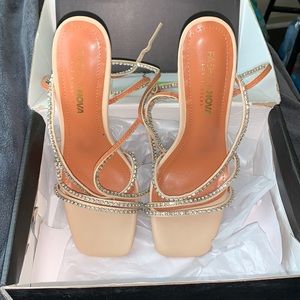 Dream Girl Heeled Sandals from Fashion Nova